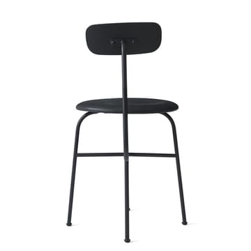 Afteroom krzesło skórzane siedzisko 4 nogi - czarny-czarny - Audo Copenhagen
