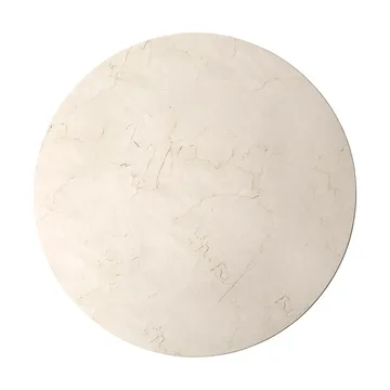 Androgyne blat do stolików bocznych - Crystal Rose, Ø65 cm - Audo Copenhagen
