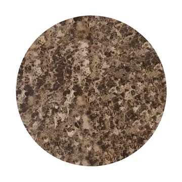 Androgyne blat do stolików bocznych - Emparador, Ø65 cm - Audo Copenhagen