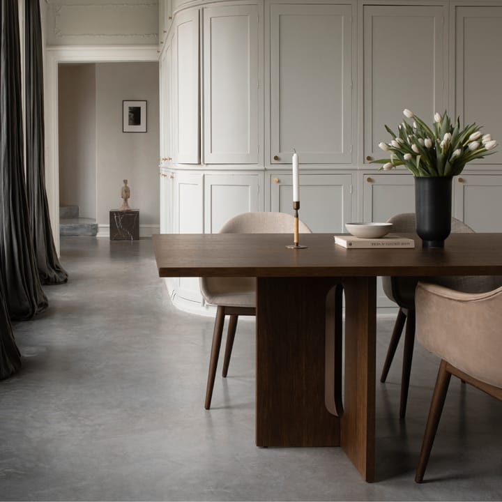 Androgyne Prostokątny stół, oak dark stained, 210x109 cm Audo Copenhagen
