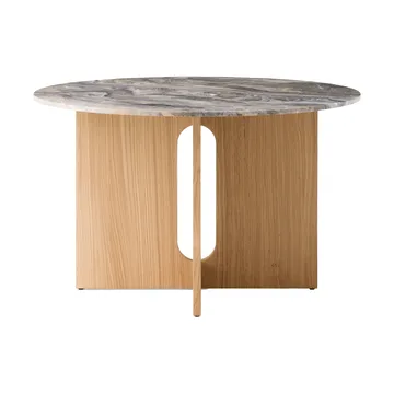 Androgyne stół - Grey galaxy-nieobrobiony dąb - Audo Copenhagen