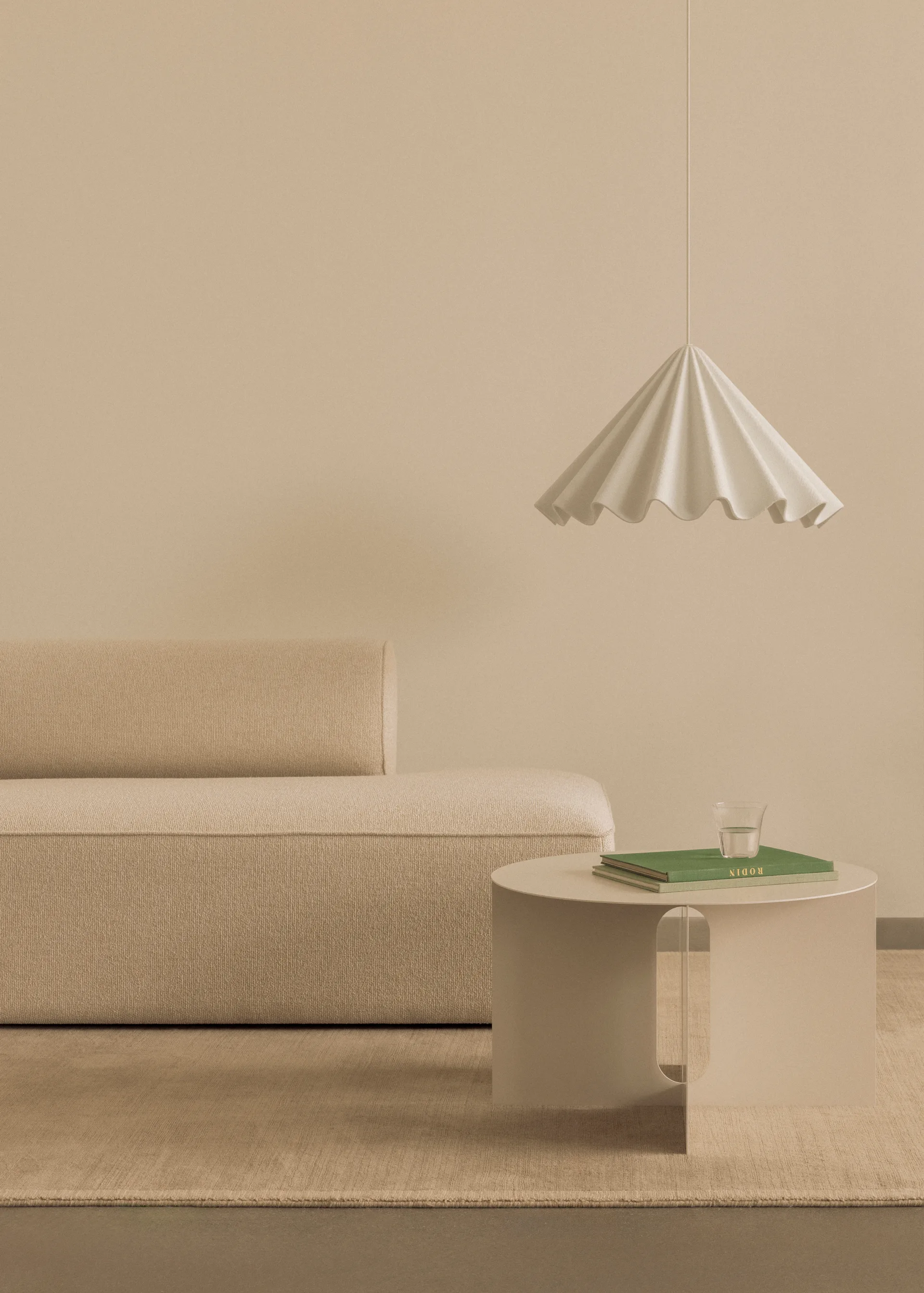 Androgyne stolików bocznych Ø63 cm, Ivory Audo Copenhagen