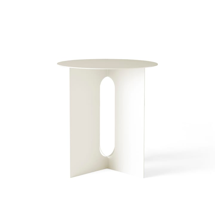 Androgyniczne stalowe nogi do stolików bocznych - ivory-biały - Audo Copenhagen