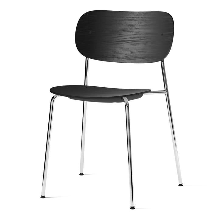 Co krzesło z chromowanymi nogami - Czarny dąb - Audo Copenhagen