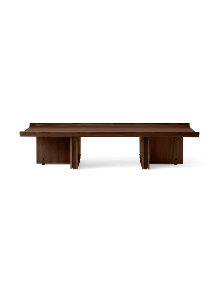 Conrad Lounge Table dąb - Ciemnobejcowany dąb, 149x74 cm - Audo Copenhagen
