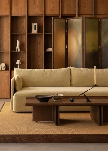 Conrad Lounge Table dąb - Ciemnobejcowany dąb, 149x74 cm - Audo Copenhagen
