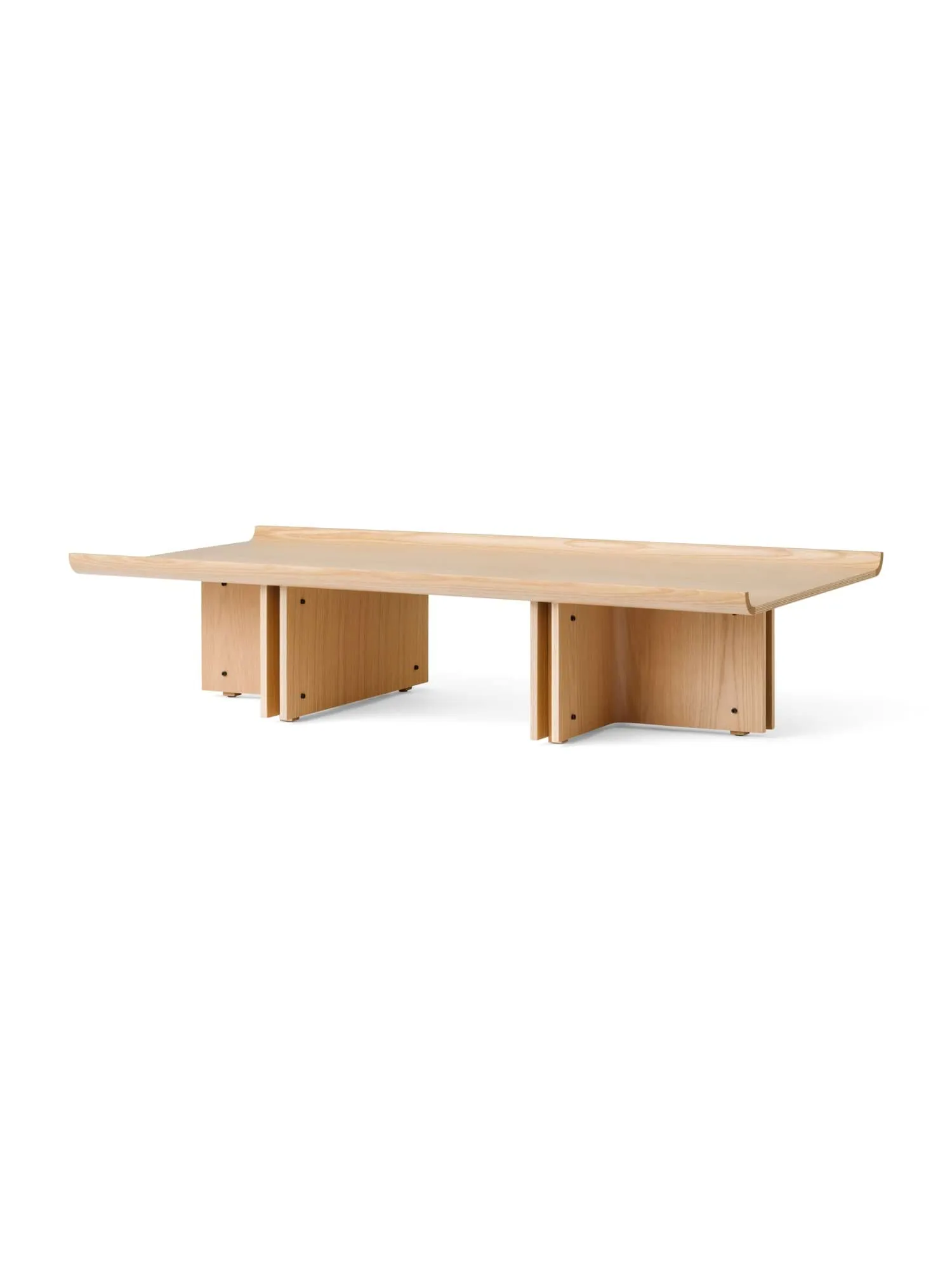 Conrad Lounge Table dąb, Naturalny dąb, 149x74 cm Audo Copenhagen