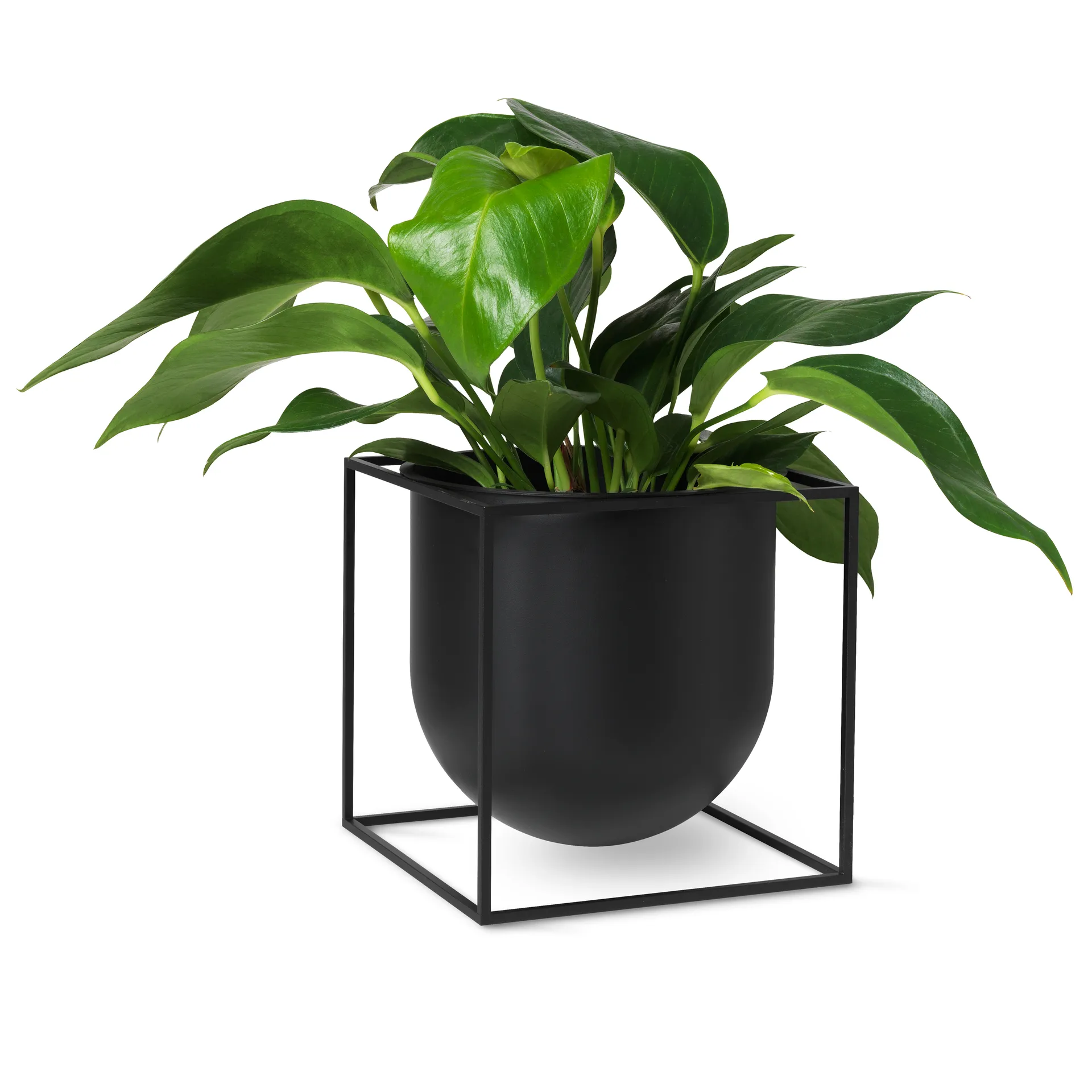 Donica Kubus 23 cm, Czarny Audo Copenhagen