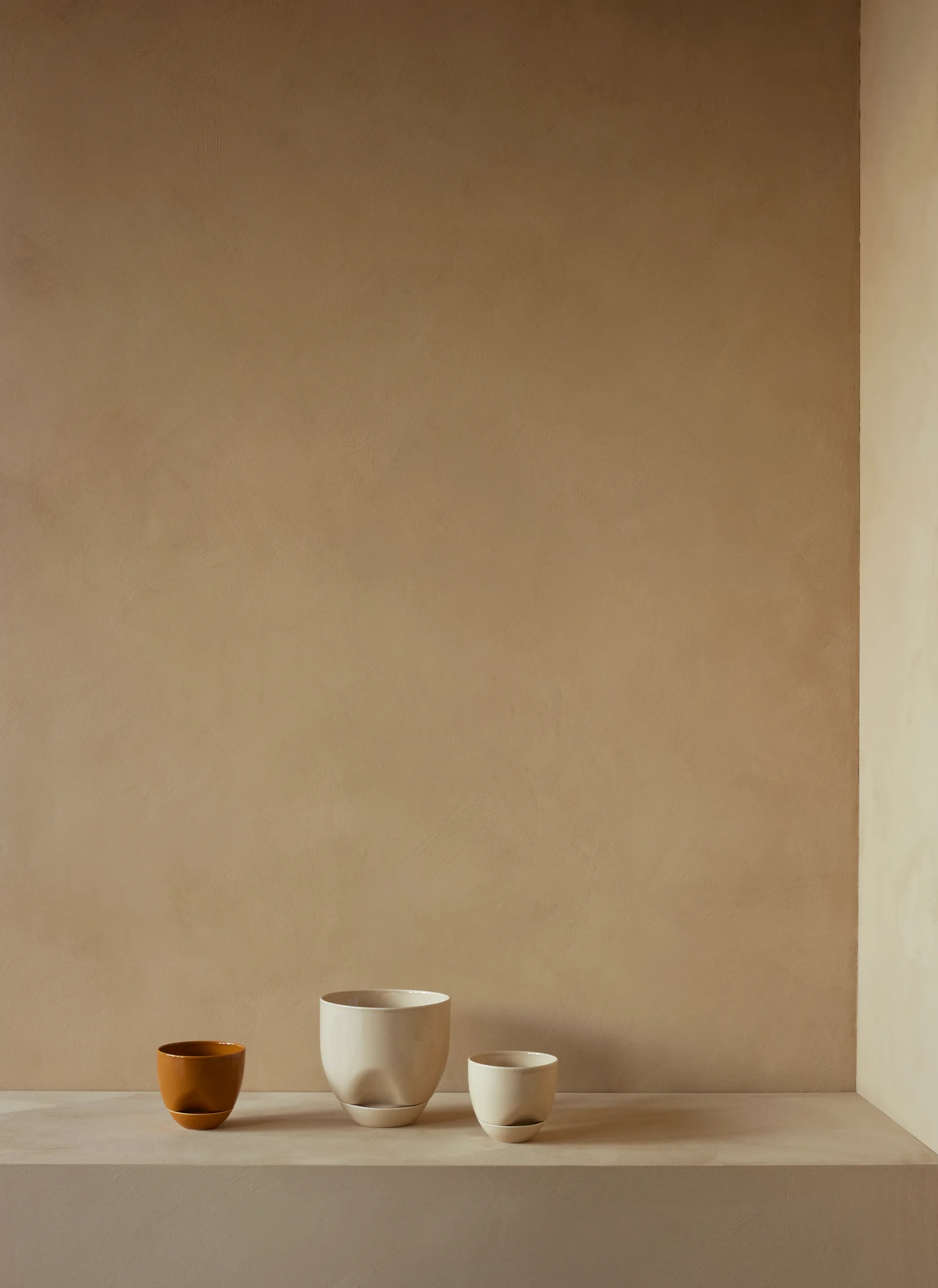 Doniczka Hydrous Ø12 cm, Ochre Audo Copenhagen