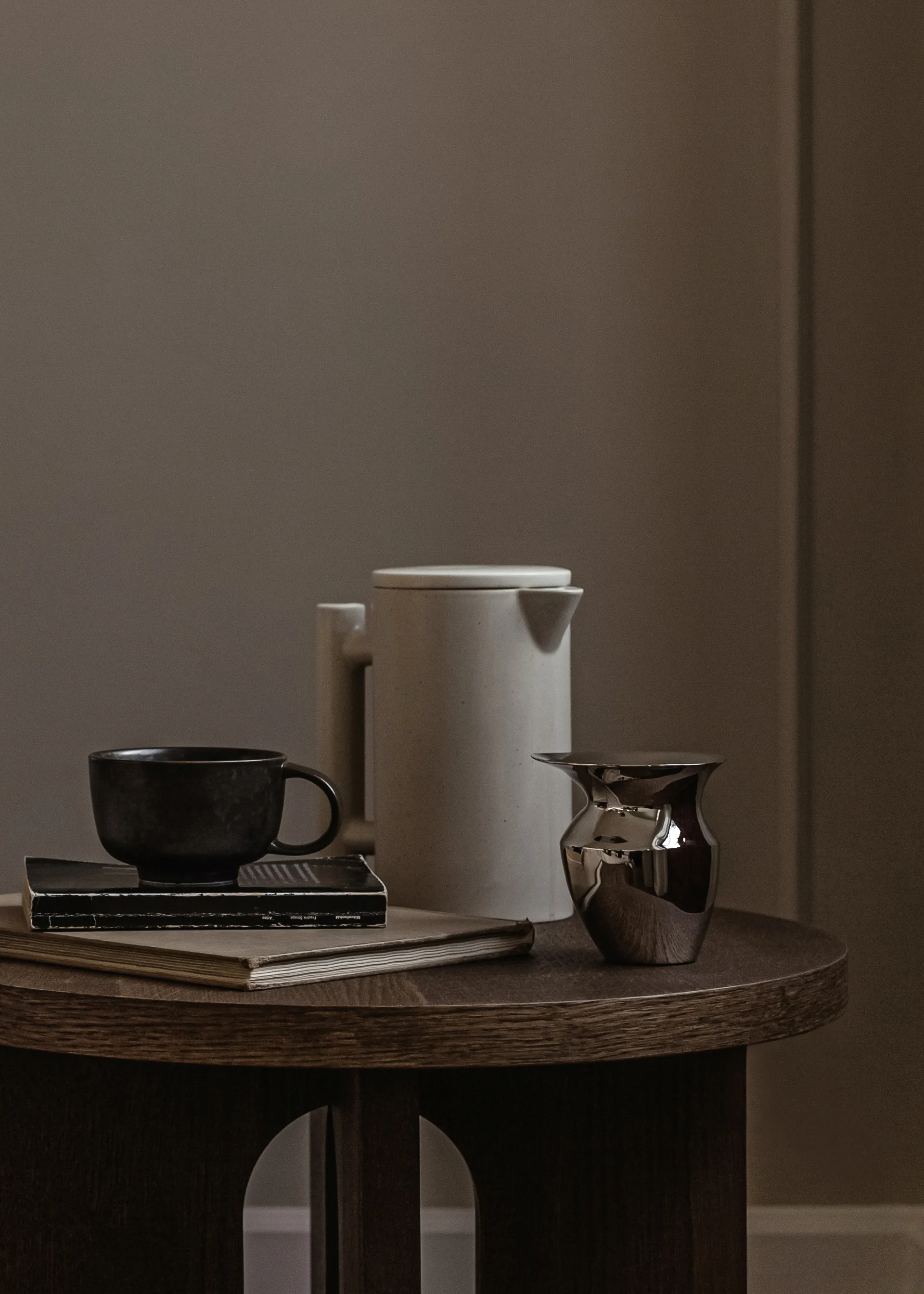 Dzbanek do kawy Yana, 1 L, Grey glazed Audo Copenhagen