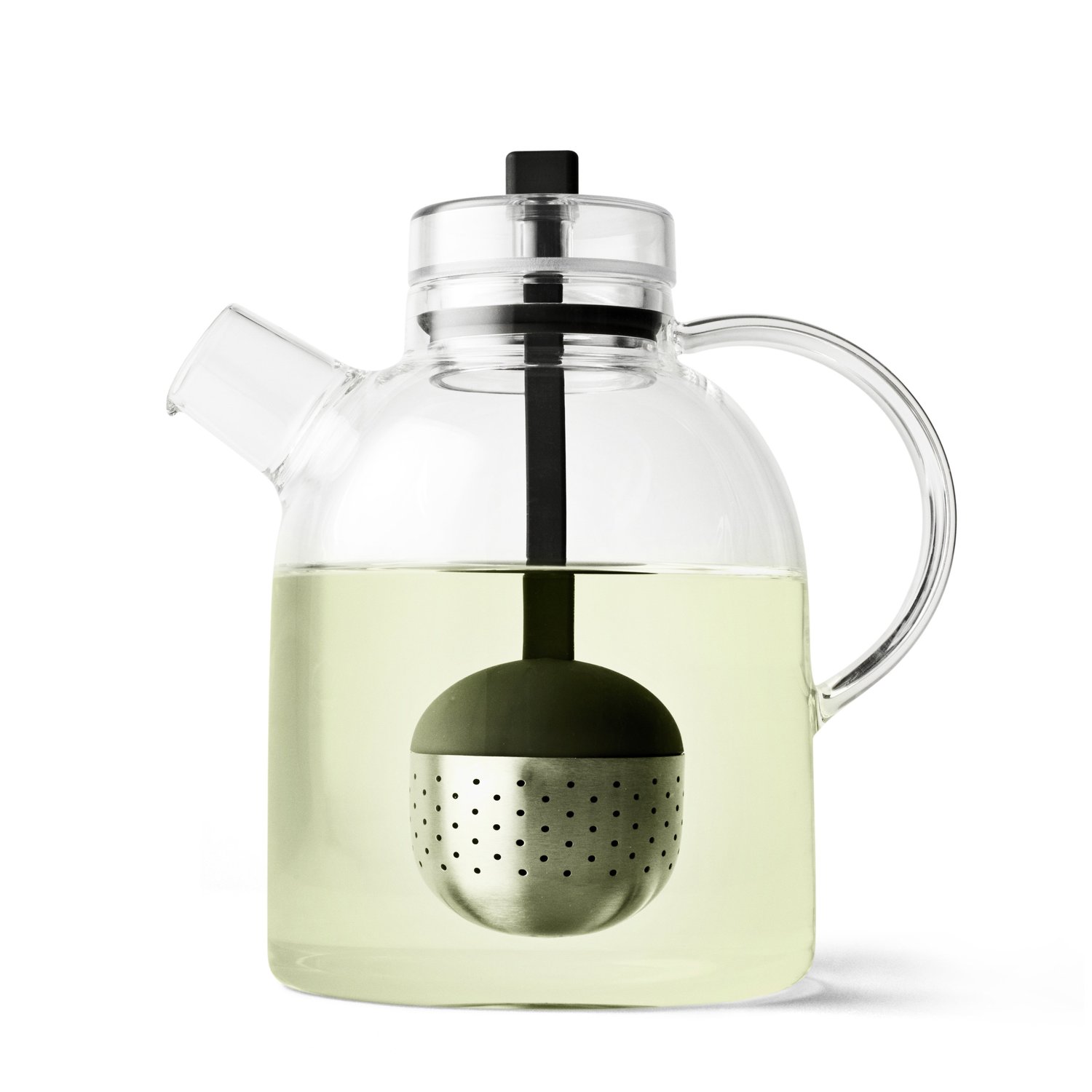 Audo Copenhagen Dzbanek Kettle 1,5 l | Skandynawski Design | Dzbanki do herbaty | Przezroczysty