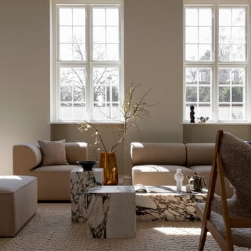 Eave 86 sofa modułowa configuration 2 - 3 osobowa tkanina bouclé 02 beige - Audo Copenhagen