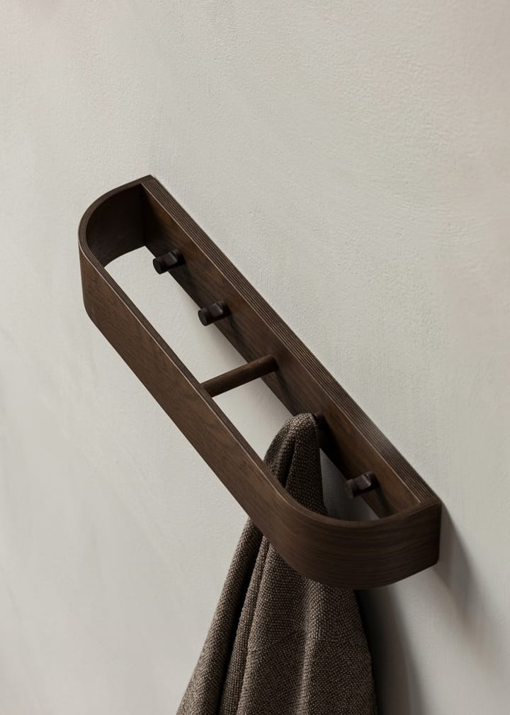 EpI wieszak na ubrania 50 cm, Dąb bejcowany na ciemno Audo Copenhagen