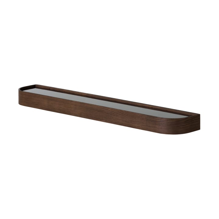 Epoch półka z haczykami 118 cm - Dark stained oak-black - Audo Copenhagen