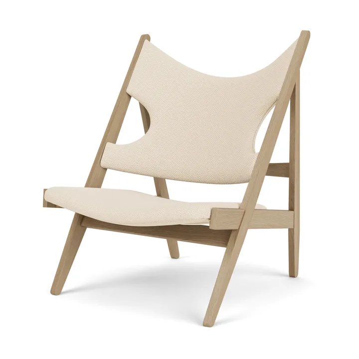 Fotel Knitting - Natural oak-Logan Jasmine - Audo Copenhagen