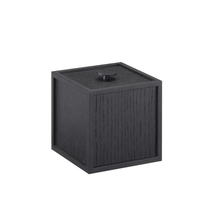 Frame 10 pudełko z pokrywką - jesion barwiony na czarno - Audo Copenhagen