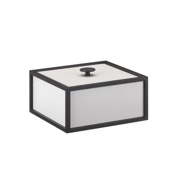 Frame 14 pudełko z pokrywką - jasnoszary - Audo Copenhagen