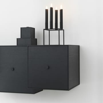 Frame 14 pudełko z pokrywką - jesion barwiony na czarno - Audo Copenhagen