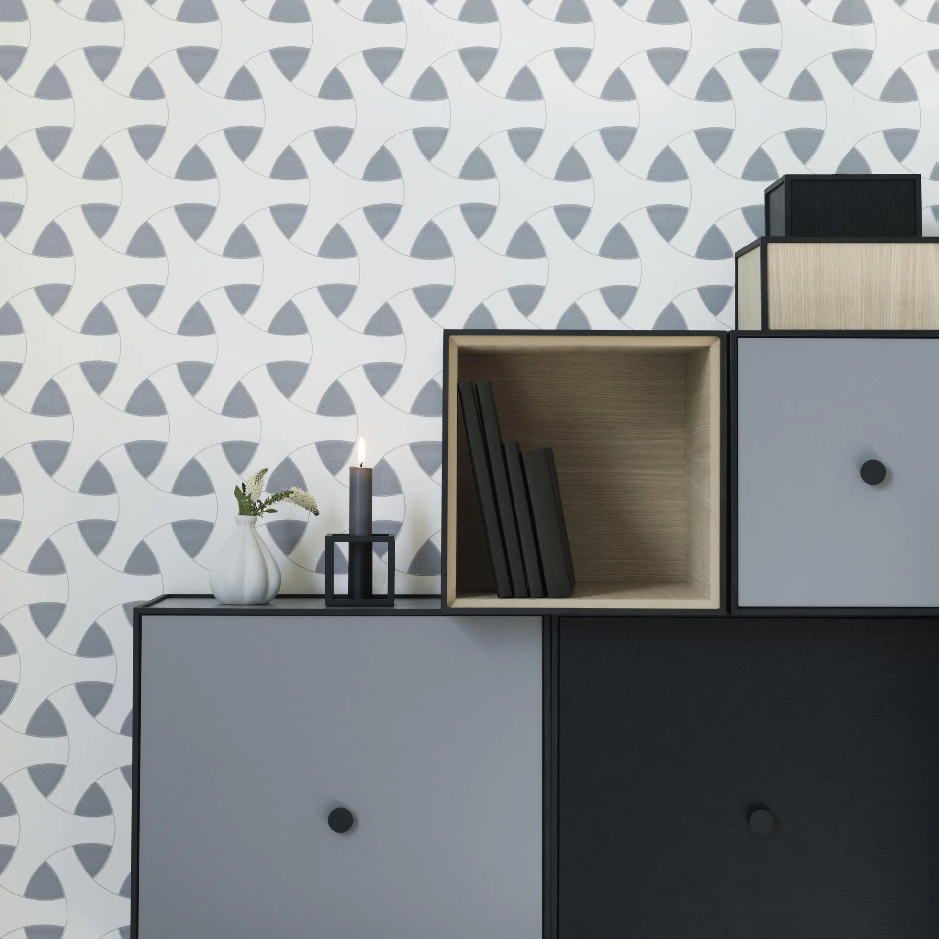 Frame 20 pudełko z pokrywką, dąb Audo Copenhagen