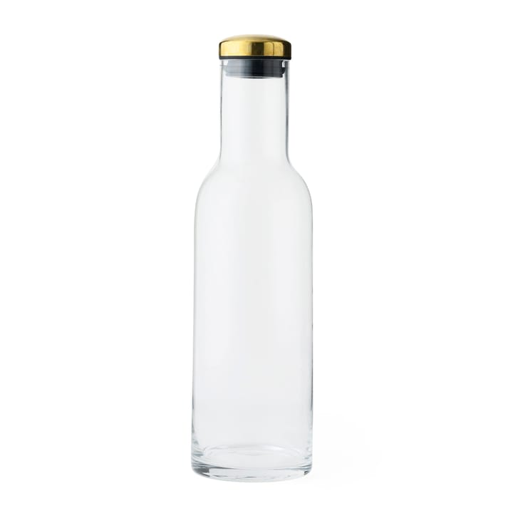 Karafka Bottle 1 l - szkło - mosiądz - Audo Copenhagen