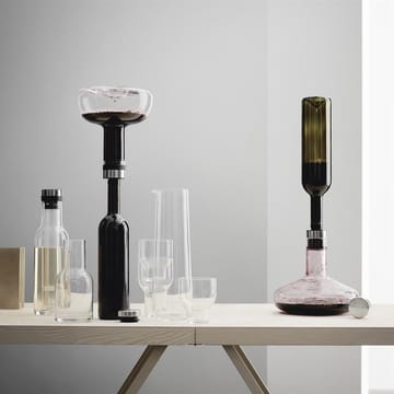 Karafka napowietrzająca do wina Deluxe - stal nierdzewna - Audo Copenhagen