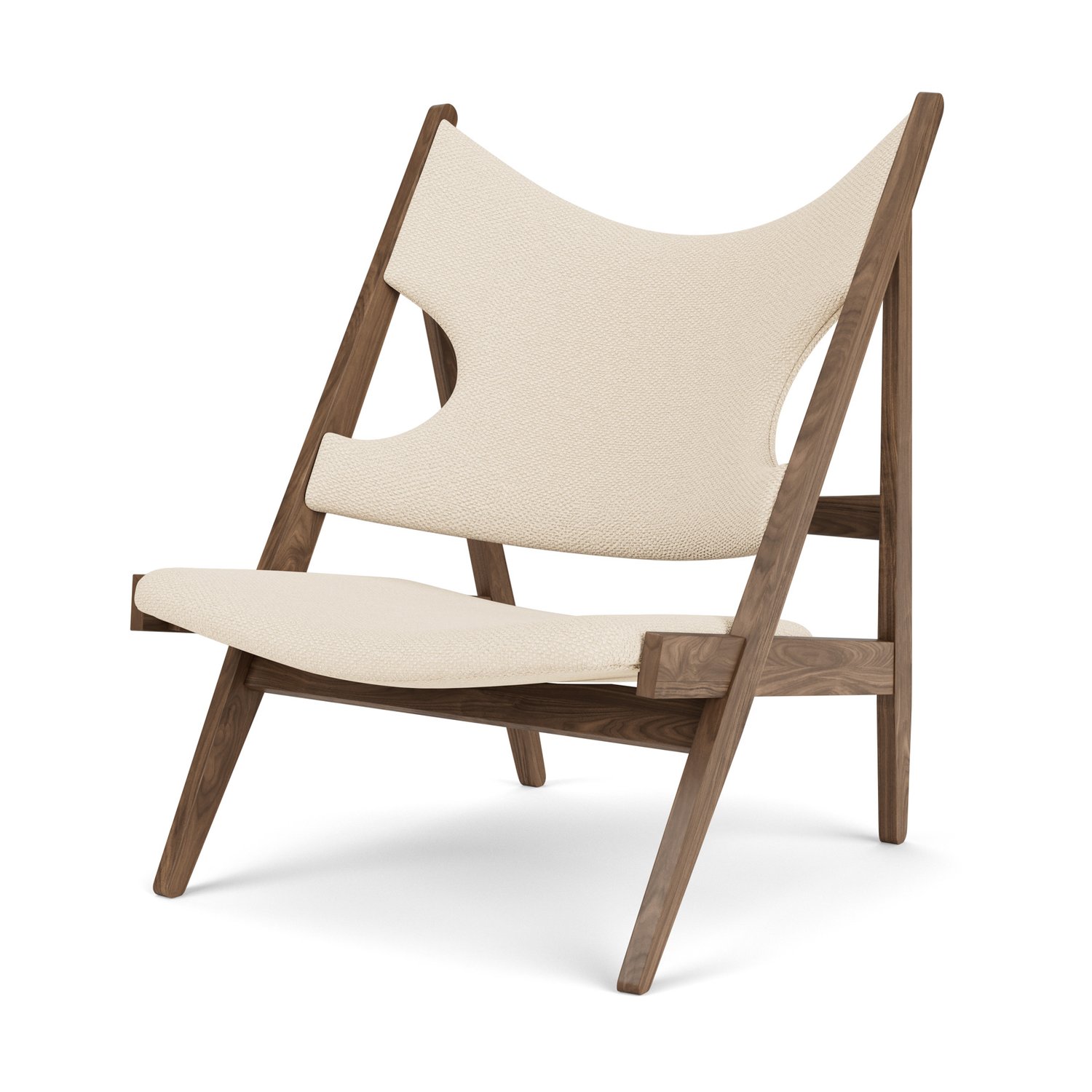 Audo Copenhagen Knitting fotel Walnut-Logan Jasmine
