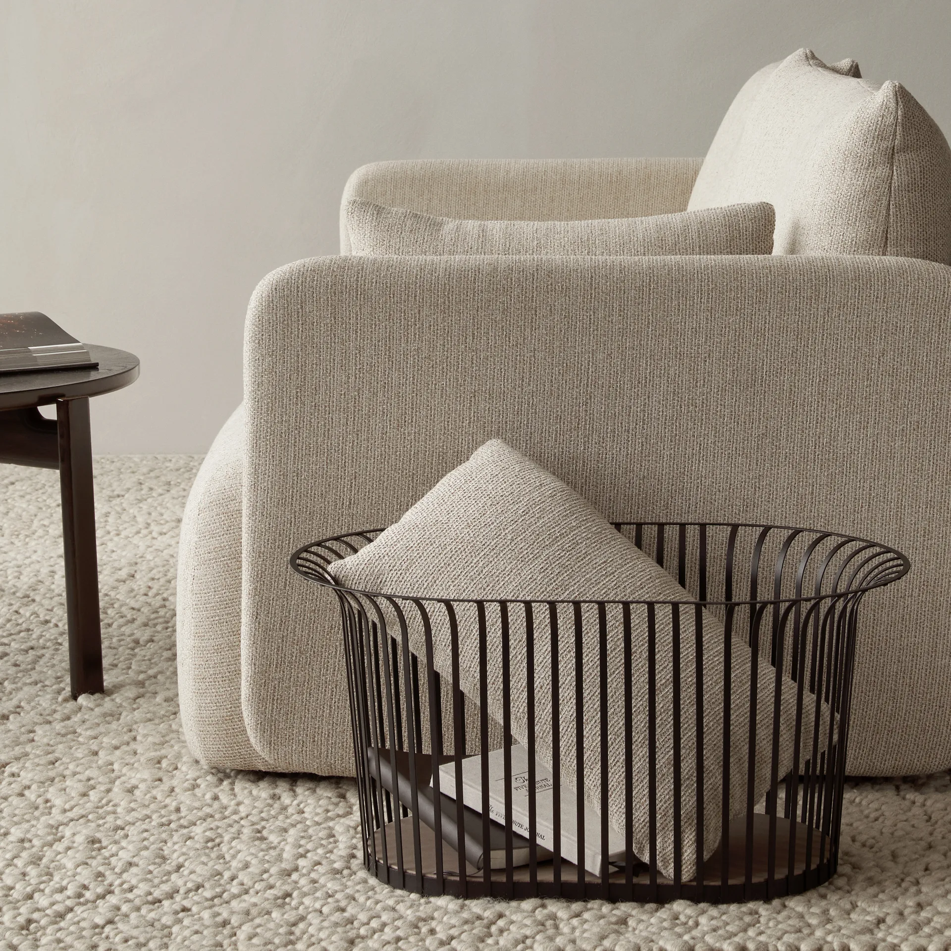 Koszyk Ribbon, Czarny Audo Copenhagen