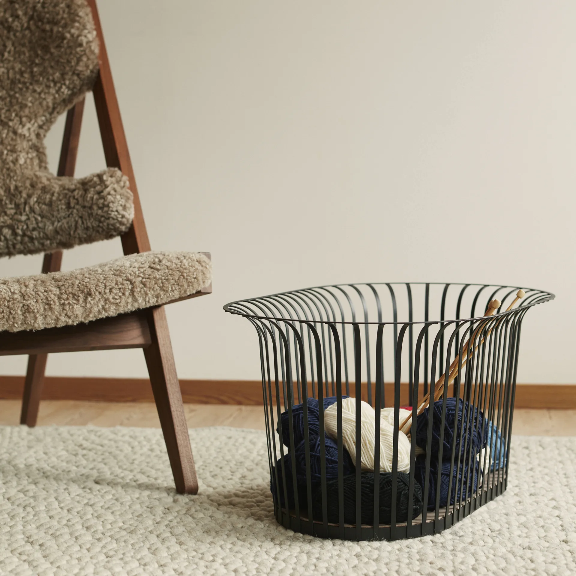 Koszyk Ribbon, Czarny Audo Copenhagen