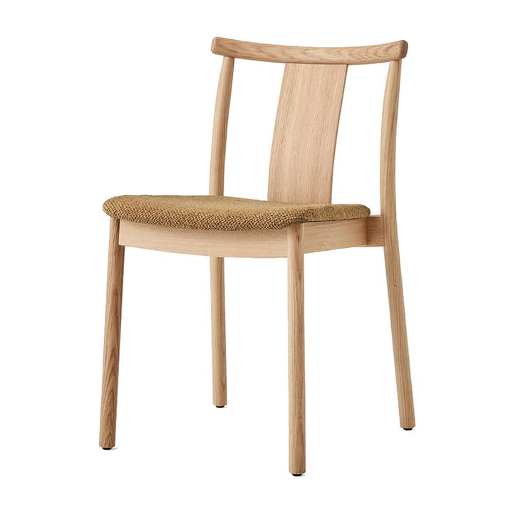 Krzesło Merkur z poduszką - Oak-Bouclé 06 gold - Audo Copenhagen