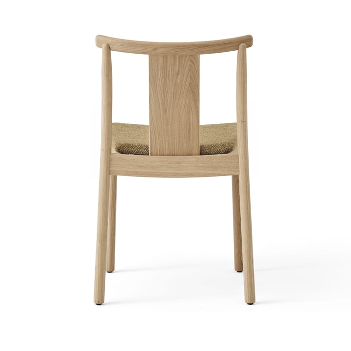 Krzesło Merkur z poduszką - Oak-Bouclé 06 gold - Audo Copenhagen