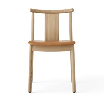 Krzesło Merkur z poduszką - Oak- Dakar 0250 cognac - Audo Copenhagen