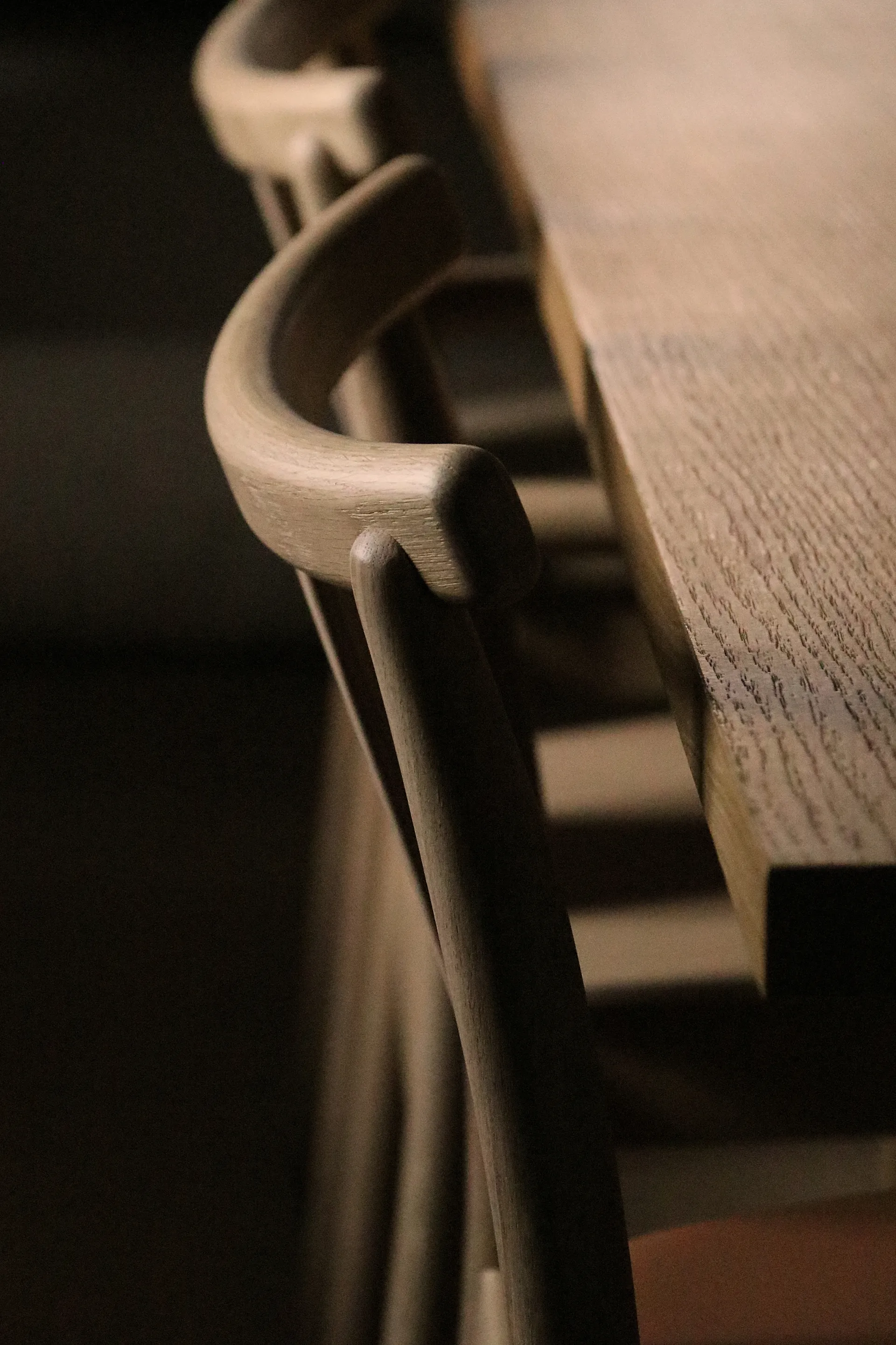 Krzesło Merkur z poduszką, Oak- Dakar 0250 cognac Audo Copenhagen