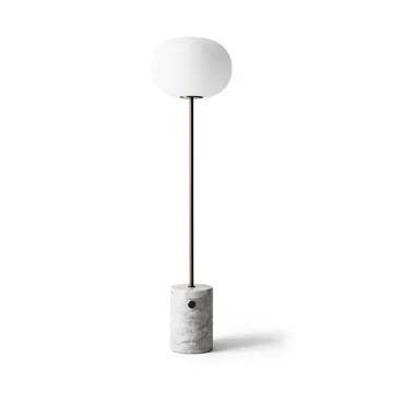 Lampa podłogowa JWDA - Marmur Carrara - brązowiona mosiądz, 130 cm - Audo Copenhagen