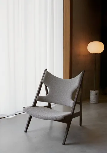 Lampa podłogowa JWDA - Marmur Carrara - brązowiona mosiądz, 130 cm - Audo Copenhagen