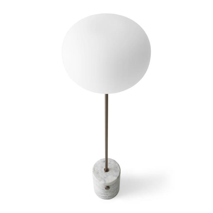 Lampa podłogowa JWDA, marmurowy-brązowy mosiądz Audo Copenhagen