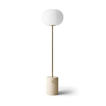Lampa podłogowa JWDA - Trawertyn-szczotkowany mosiądz, 130 cm - Audo Copenhagen