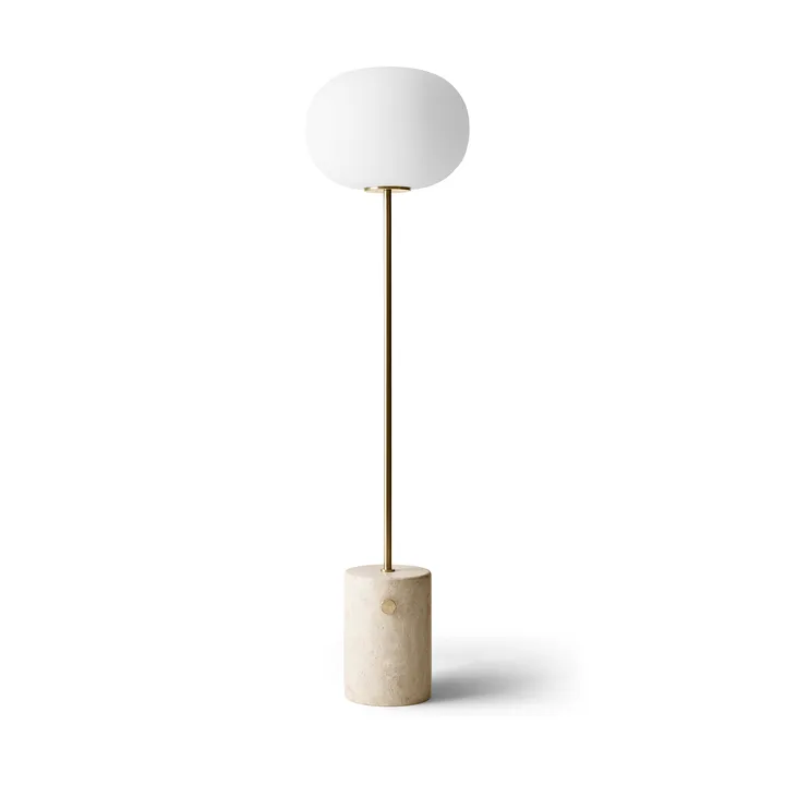 Lampa podłogowa JWDA - Trawertyn-szczotkowany mosiądz, 130 cm - Audo Copenhagen