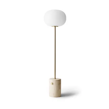 Lampa podłogowa JWDA - Trawertyn-szczotkowany mosiądz, 130 cm - Audo Copenhagen