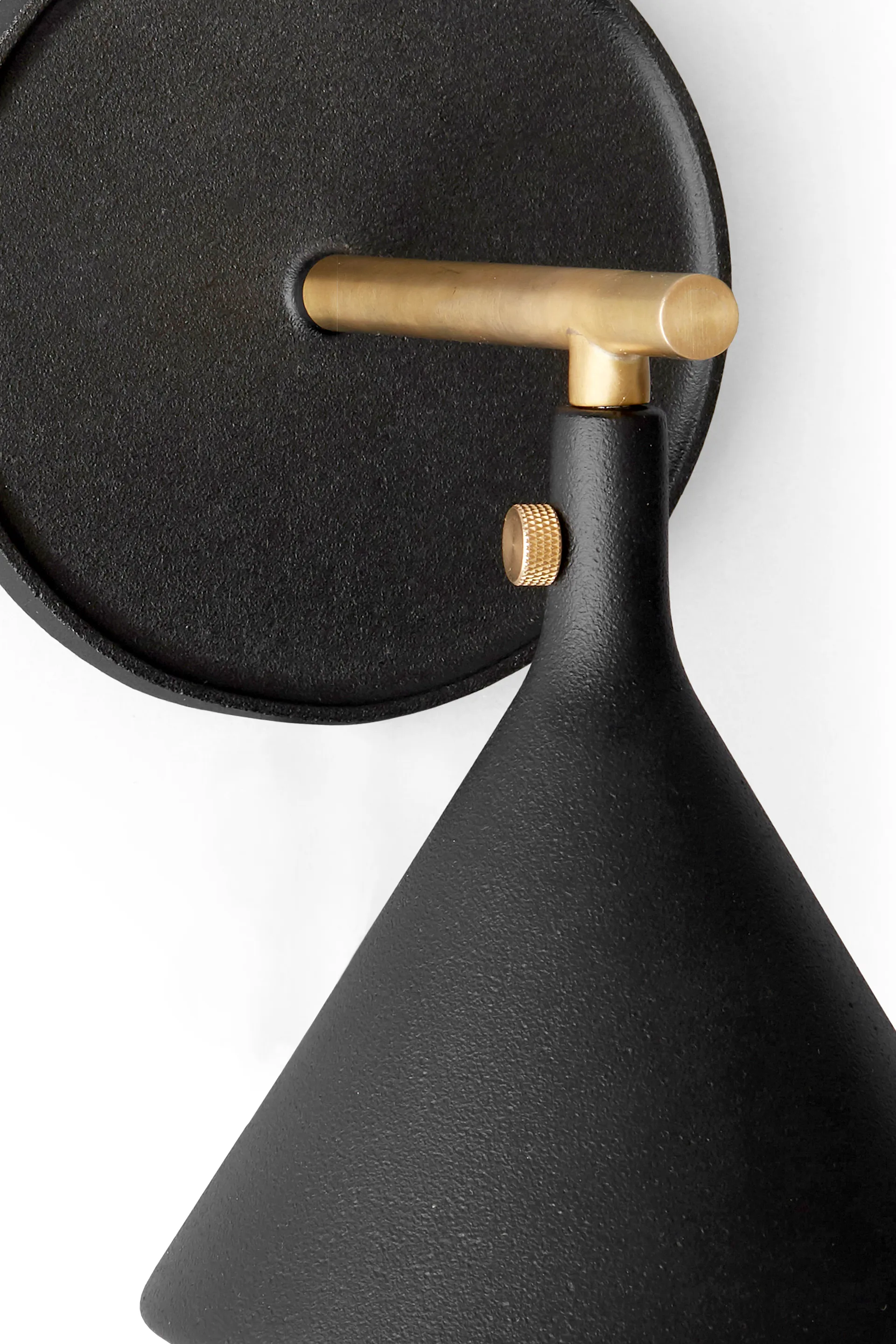 Lampa ścienna Cast Sconce diffuser montaż stały, Black Audo Copenhagen