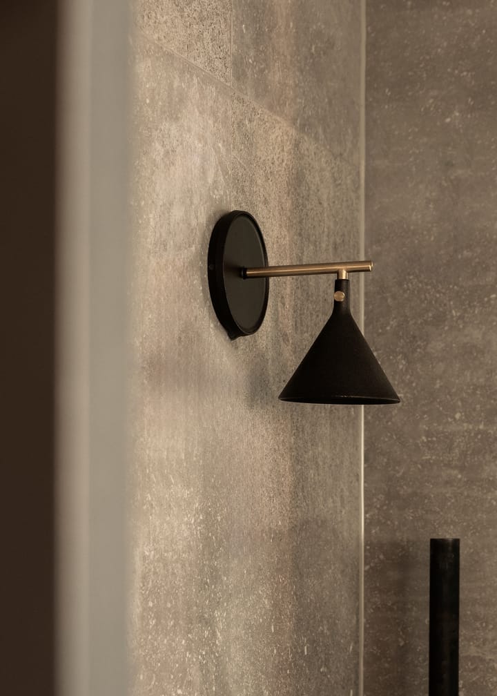 Lampa ścienna Cast Sconce diffuser montaż stały, Black Audo Copenhagen