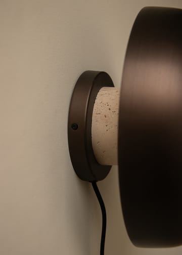 Lampa ścienna Reverse - Bronzed aluminium - Audo Copenhagen