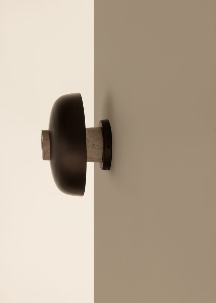Lampa ścienna stała instalacja Reverse, Bronzed aluminium Audo Copenhagen