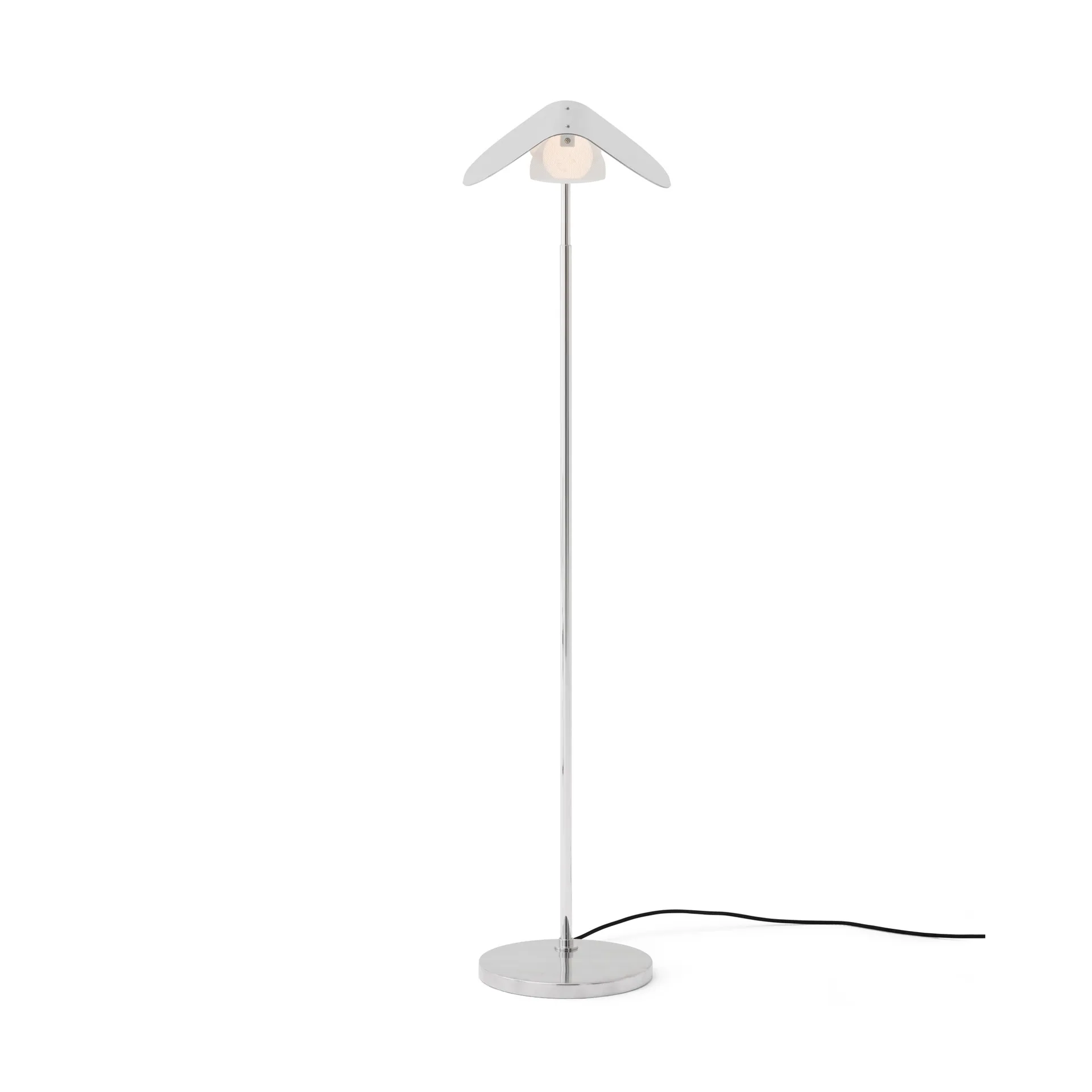 Lampa stojąca Wing, Polished aluminum, 115 cm Audo Copenhagen