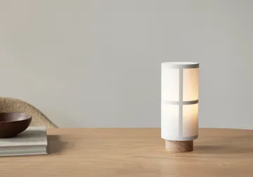 Lampa stołowa Hashira przenośna - White - Audo Copenhagen