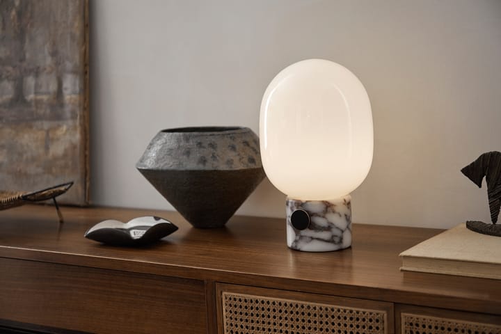 Lampa stołowa JWDA marmurowa, Calacatta Viola- Marble Audo Copenhagen