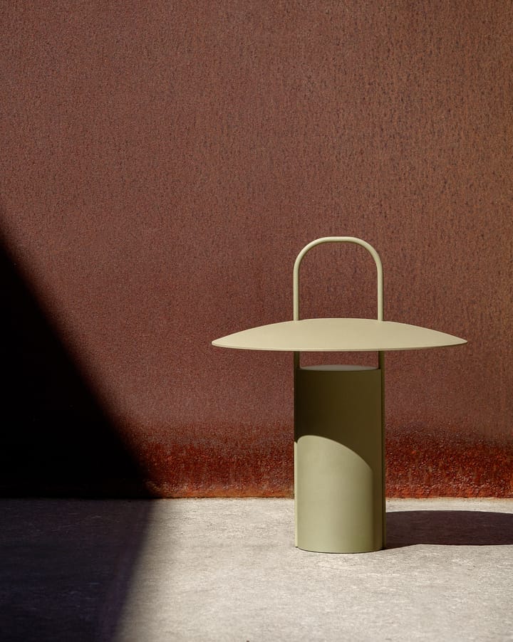 Lampa stołowa Ray przenośna - Dusty Green - Audo Copenhagen
