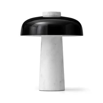 Lampa stołowa Reverse 30 cm - Carrara-black - Audo Copenhagen