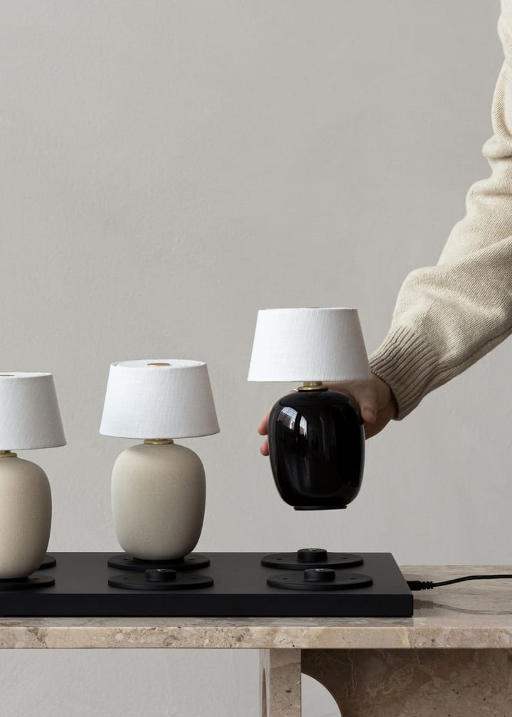 Lampa stołowa Torso portable, Black Audo Copenhagen