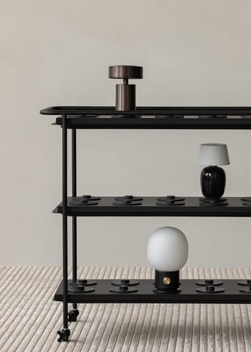 Lampa stołowa Torso portable - Black - Audo Copenhagen