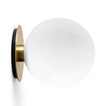 Lampa stołowa/ścienna TR mosiądz - Szkło opalowe błyszczące - Audo Copenhagen